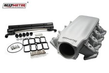 Deepmotor LS3 L92 102mm Casting Bolted Intake Manifold with Fuel Rails Silver picture