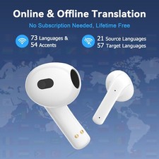 iTour 22 PRO Translating Earphones 127 Languages Wireless Translator Earbuds picture