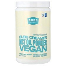 2 X BUBS Naturals, Bubs Creamer, MCT Oil Powder, Unflavored, 10.6 oz (300 g) picture