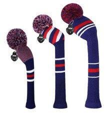 Scott Edward Knit Golf Head Covers Set of 3 picture