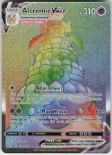 Alcremie VMAX 073/072 Rainbow Rare Shining Fates Near Mint picture