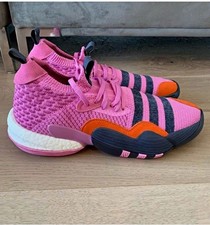 Men’s adidas Trae Young 2 Mid Top Knit Breathable Basketball Shoes US 12.5 picture