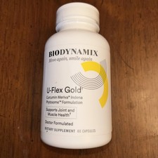 BIODYNAMIX U-FLEX GOLD Joint Support Muscle Health Supplement 60 caps exp. 3/26 picture