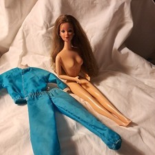 Vintage 1983 Mattel Barbie Sweet Roses PJ Doll has original earrings and ring.☆☆ picture