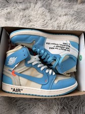 Nike Air Jordan 1 Retro High OG x Off-White UNC Size 9 picture