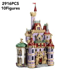 NEW Beauty and the Beast Castle 43263 2916 Pieces - Building Blocks Set Toy Gift picture