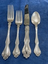 George & Martha by Westmoreland Sterling Silver 4pc Place Setting, picture