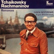 Tchaikovsky Rachmaninov Romances Evgeni Nesterenko *NEW SEALED* Russian Disc CD picture