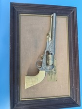 Franklin Mint General George Custer's .36 Caliber Gold Single Action Revolver picture