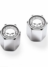 Harley. Original Willie G Skull ABS Valve Stem Caps picture