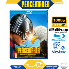 Peacemaker Complete Season 1 & 2 Action Comedy Superhero Region Free Blu-Ray picture