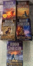 Stormlight Archive 1-5 Sanderson 1-3 Paperback 4&5 Hardcover 1st Editions picture