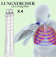 Lungxercise Non Invasive Deep Breathing,lung cleansing/ Expander Family Pack picture
