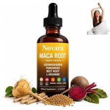 Novara Organics Maca Root for Women Liquid, Contains Beet Root and Ashwaghanda picture