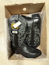 Dan Post Men's Black Milwaukee Men’s Western Cowboy Boots Style DP2110R (S 10.5) picture