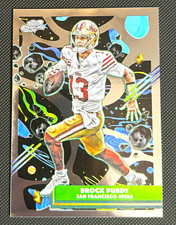 Brock Purdy – 2025 Topps Cosmic Chrome #85 – San Francisco 49ers picture