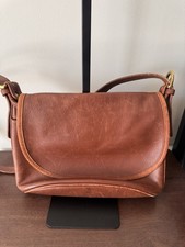 Vintage coach crossbody saddle bag picture