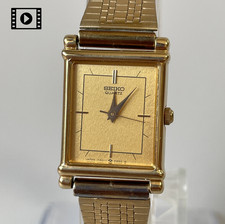 SEIKO Socie 7321-5510 [US Stock] Vintage 1984 Gold Quartz Womens Watch *N.Mint picture