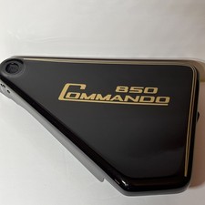 EARLY 1970'S Norton Commando Left Hand Side Cover New Paint( Factory Color) picture