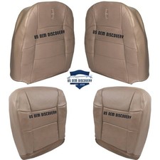 1997 98 1999 Lincoln Navigator Full Front Tops & Bottoms LEATHER Seat Cover TAN picture