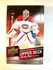 2015-16 Upper Deck Series 1 Hockey Hobby Box 181 Cards picture