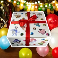 Pokemon Lover Custom Gift Wrapped Present - Birthday Surprise Ideas for Fans picture