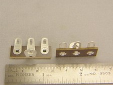 25 Vintage Abbatron 864 Phenolic Terminal Strips w/3 Solder Lugs 1 Grounded picture