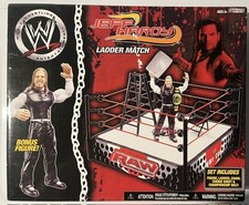 2008 JAKKS PACIFIC JEFF HARDY Ladder Match,CHRIS MASTERS,JOHNNY NITRO SETS NIB picture