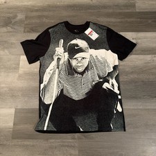 Nike Tiger Woods The Eyes Have It 25th Anniversary T-Shirt LARGE TW 13 NWT RARE picture