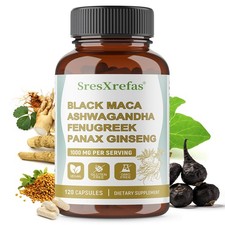 Advanced 4-In-1 Herbal Blend Extract 1000mg 120 Vegan Capsules Daily Supplement picture