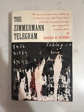 The Zimmerman Telegram by Barbara W. Tuchman Hardcover 1st Edition picture