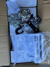 New 1/4 0.25 Ton 550LB Lever Block Chain Hoist Come Along Ratchet Winch Puller picture