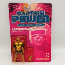 Vintage Mattel Captain Power CAPTAIN POWER Figure 1987 MOC Excellent Condition picture