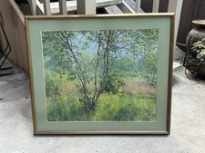 Edward Dufner “Painter Of Sunshine”Watercolor/Gouache 30x32” NJ?Signed Painting picture