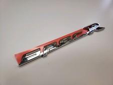 JDM Nissan S15 Silvia Spec-R Chrome Red Rear Emblem 78896-91F01 NEW OEM picture