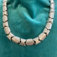 Sterling Silver TF-75 Mexico Vintage Heavy Link Style 17” Necklace 94.7g picture