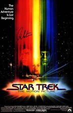 William Shatner Signed Star Trek The Motion Picture 11x17 Movie Poster -SCHWARTZ picture