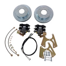 For 1963-1970 Chevy C10 Truck Rear 6 Lug Disc Brake Conversion Kit 12