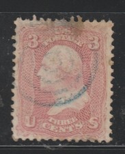 USA Seldom Seen 1861 Civil War Era Stamp  b19th 135 picture