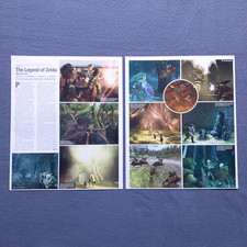 2005 The Legend of Zelda Working Title Vintage Magazine Preview Article Print picture