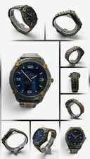 Breitling Aerospace Men's 40mm Blue Dial Analog Titanium/Digital Quartz Bracelet picture