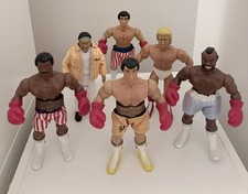 Vintage 1983 Rocky Balboa Apollo Creed Clubber Lang lot Figures Phoenix Toys picture