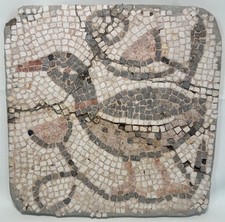 Ancient Greco Roman Mosaic featuring an image of a picture