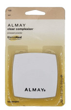 NEW Almay Clear Complexion Pressed Powder BLEMISHEAL- 100 Light picture