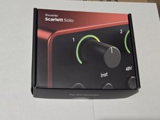 Focusrite Scarlett Solo 4th Gen USB Audio Interface picture