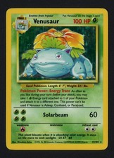 Venusaur 15/102 Holofoil Base Set Holo Rare Pokemon TCG picture