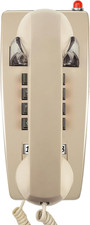 Retro Wall Phones for Landline with Mechanical Ringer Corded Telephone Wall Moun picture