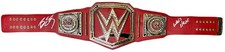 Bill Goldberg autographed inscribed replica championship belt WWE WCW JSA COA picture