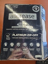 AllerEase Platinum Zip-Off Top Mattress Protector King NEW IN BOX picture