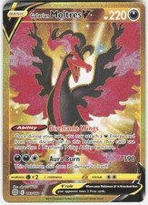 Galarian Moltres V (Secret) Holo Secret Rare SWSH09: Brilliant Stars 183/172 NM picture